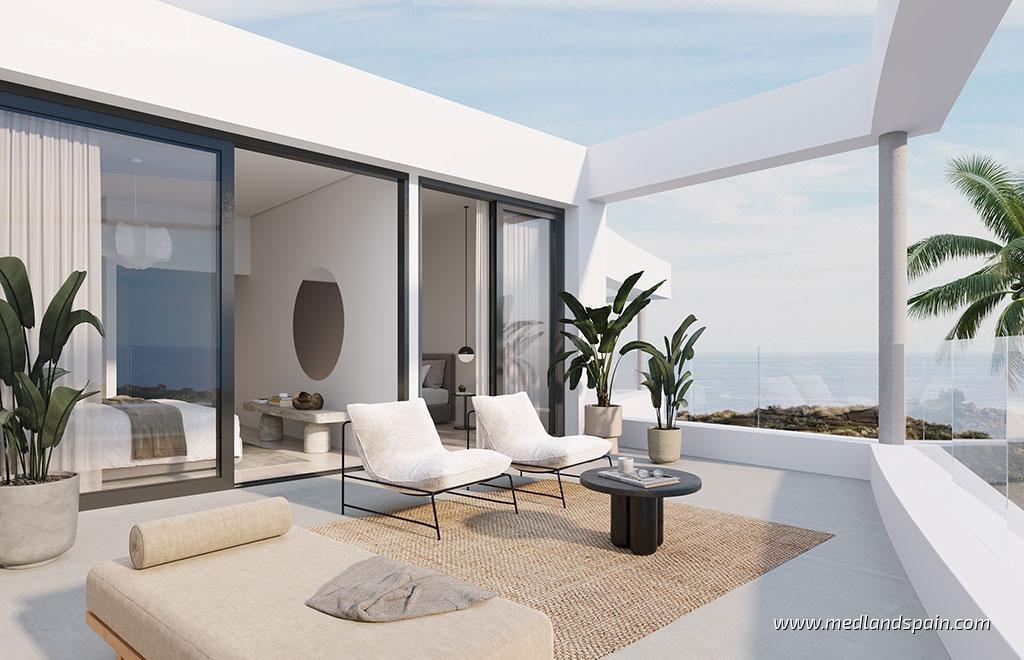 Radhus i Mijas Costa, Malaga, Spanien 3 sovrum, 268 kvm. Nr. 104695