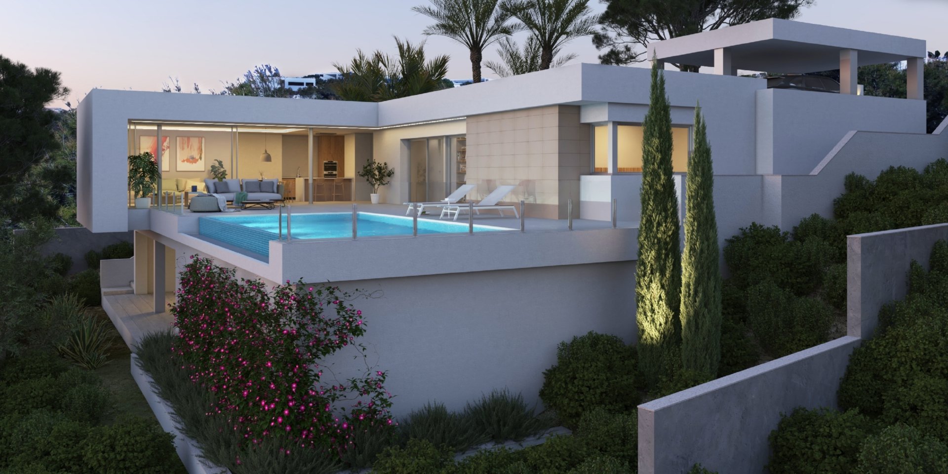 Willa w Cumbre Del Sol, Alicante, Hiszpania 3 sypialnie, 329 mkw. nr 90356
