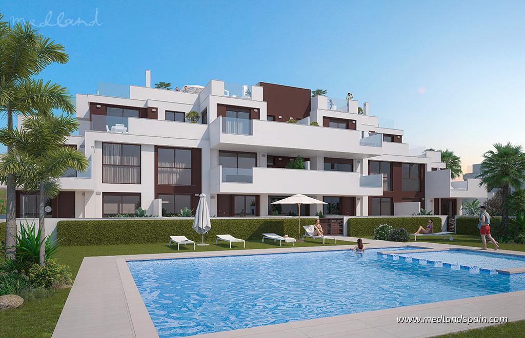 Apartament w Torre de la Horadada, Alicante, Hiszpania 2 sypialnie, 79.75 mkw. nr 108410