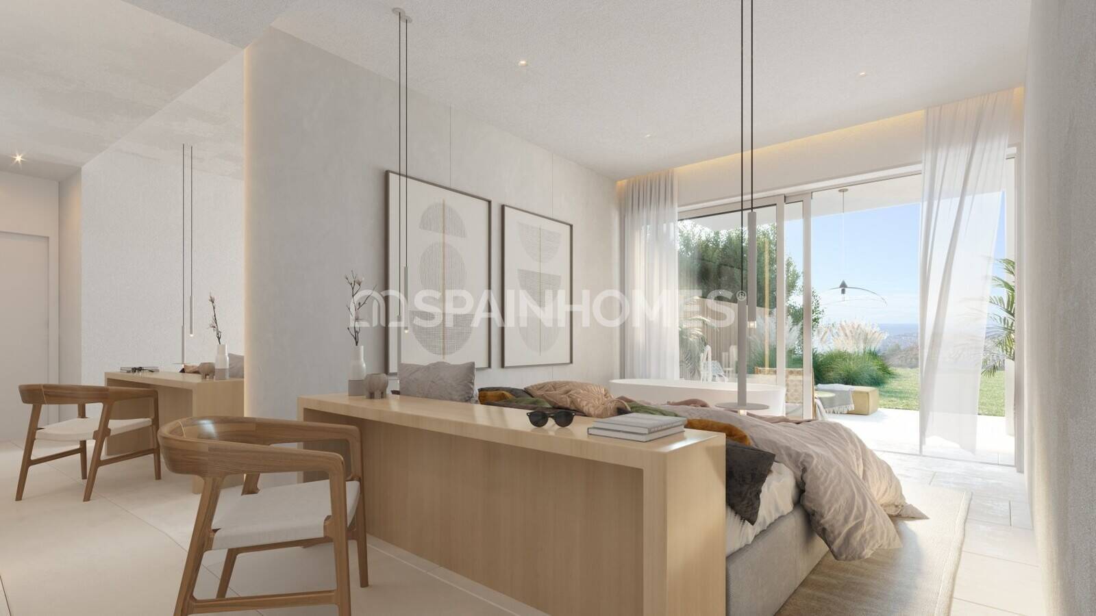 Apartment in Mijas, Malaga, Spain 3 bedrooms, 130 sq.m. No. 48580