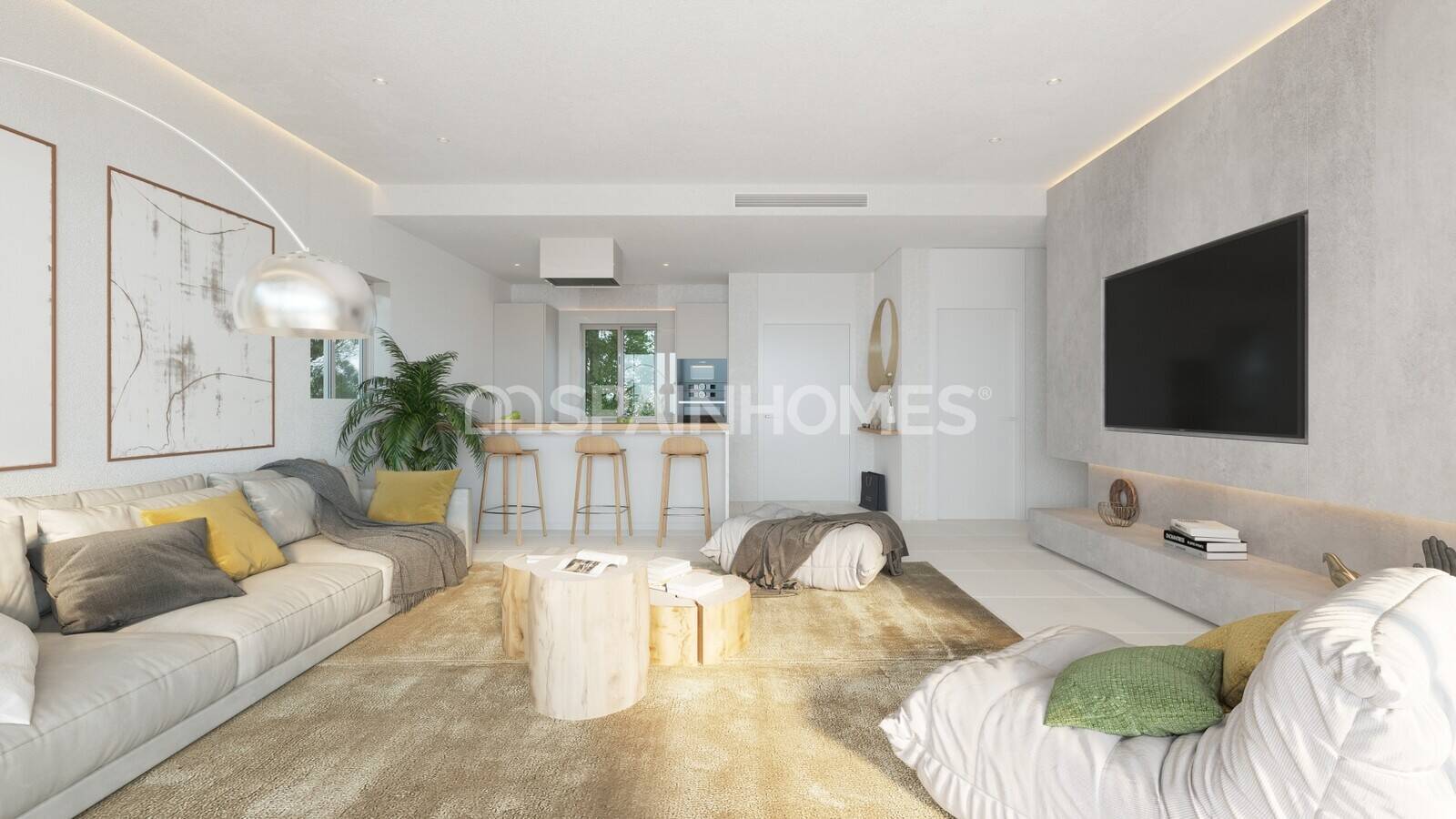 Penthouse in Mijas, Malaga, Spain 3 bedrooms, 130 sq.m. No. 48581