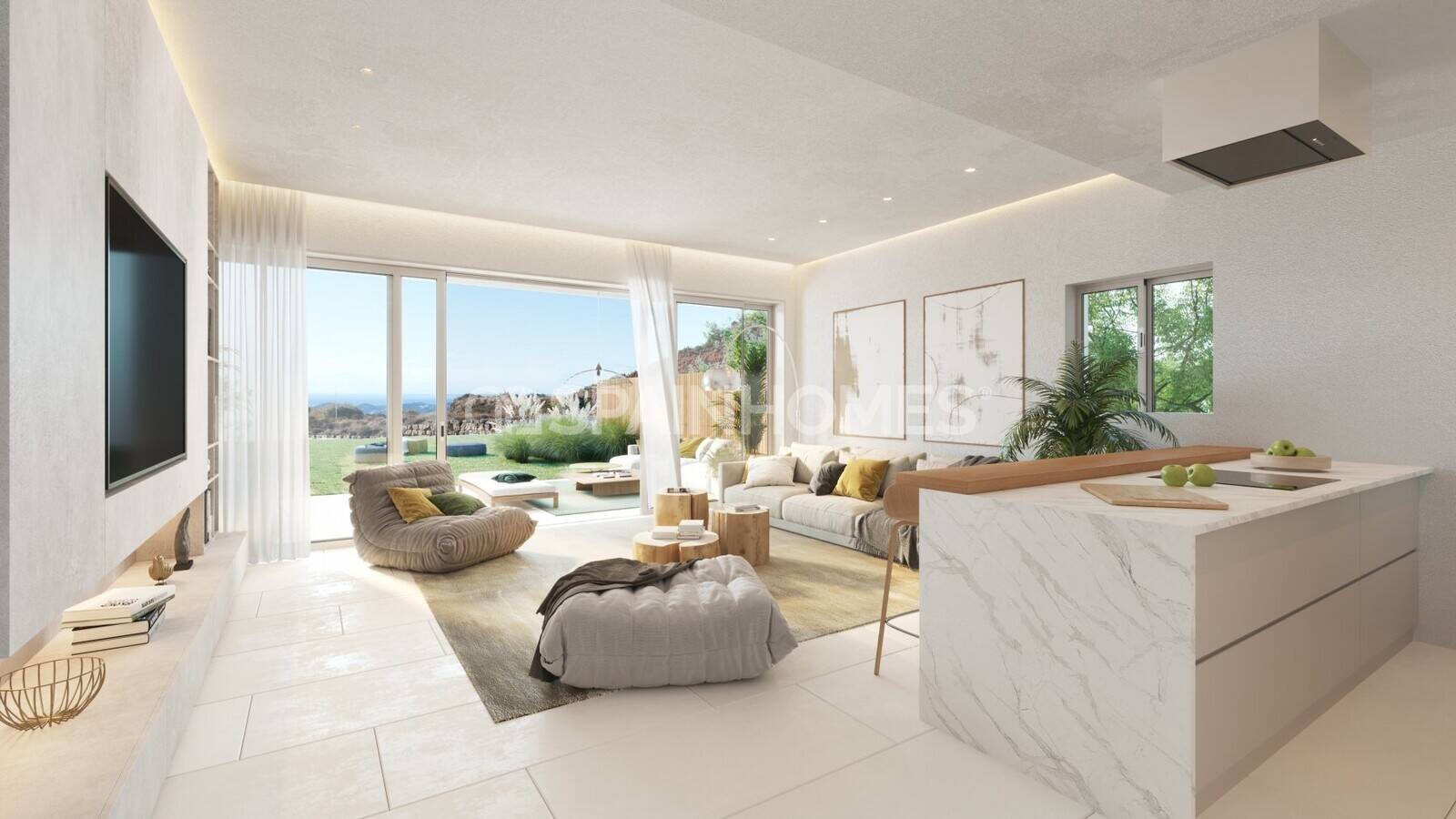 Penthouse in Mijas, Malaga, Spain 3 bedrooms, 130 sq.m. No. 48581