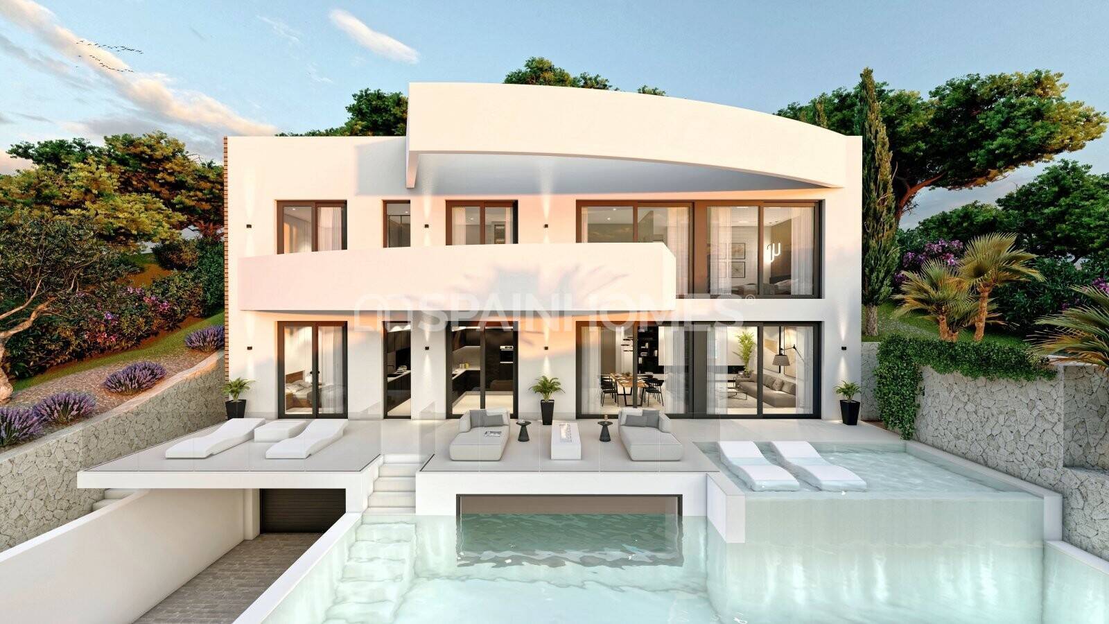 Willa w Altea, Alicante, Hiszpania 4 sypialnie, 402 mkw. nr 50401