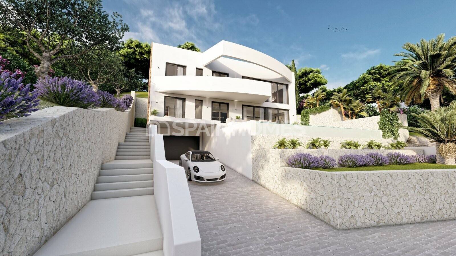 Willa w Altea, Alicante, Hiszpania 4 sypialnie, 402 mkw. nr 50401