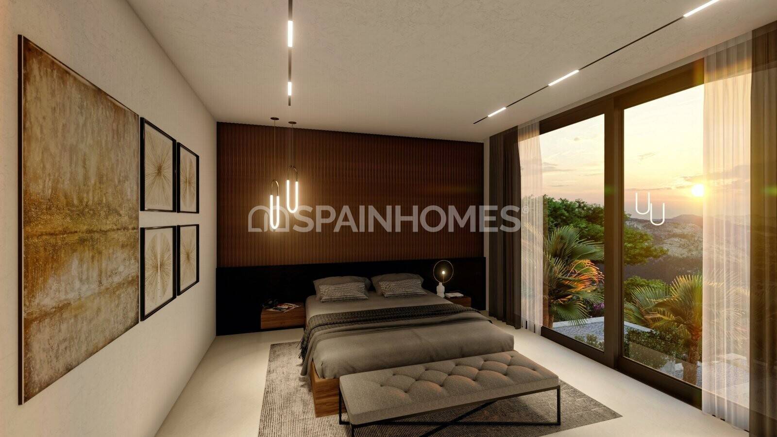 Willa w Altea, Alicante, Hiszpania 4 sypialnie, 402 mkw. nr 50401