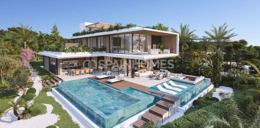 Villa Marbella, Malaga, Spain 5 bedrooms, 326 sq.m. No. 90650