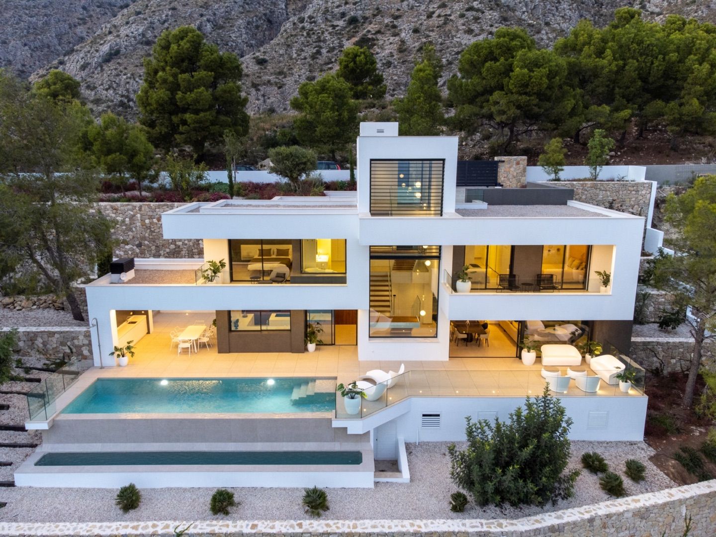 Villa in Altea, Alicante, Spain 4 bedrooms, 535 sq.m. No. 95667