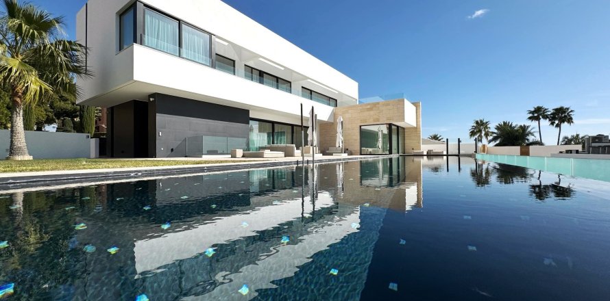 Villa in Finestrat, Alicante, Spain 4 bedrooms, 894 sq.m. No. 95694