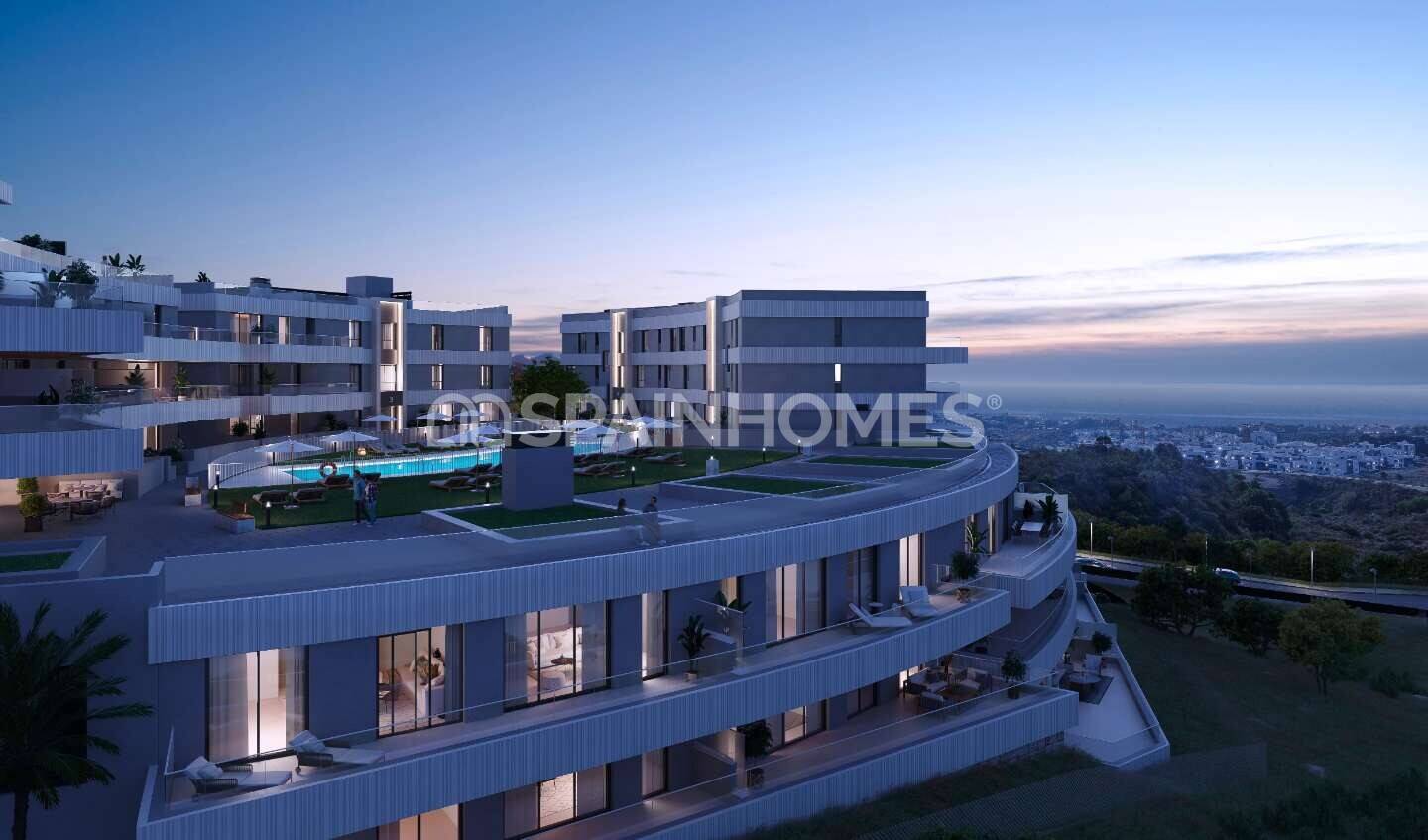 Apartment à Estepona, Malaga, Espagne 2 chambres, 95 m2 No. 55786