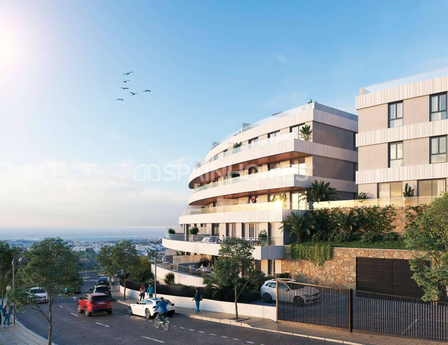 Apartment à Estepona, Malaga, Espagne 2 chambres, 95 m2 No. 55786