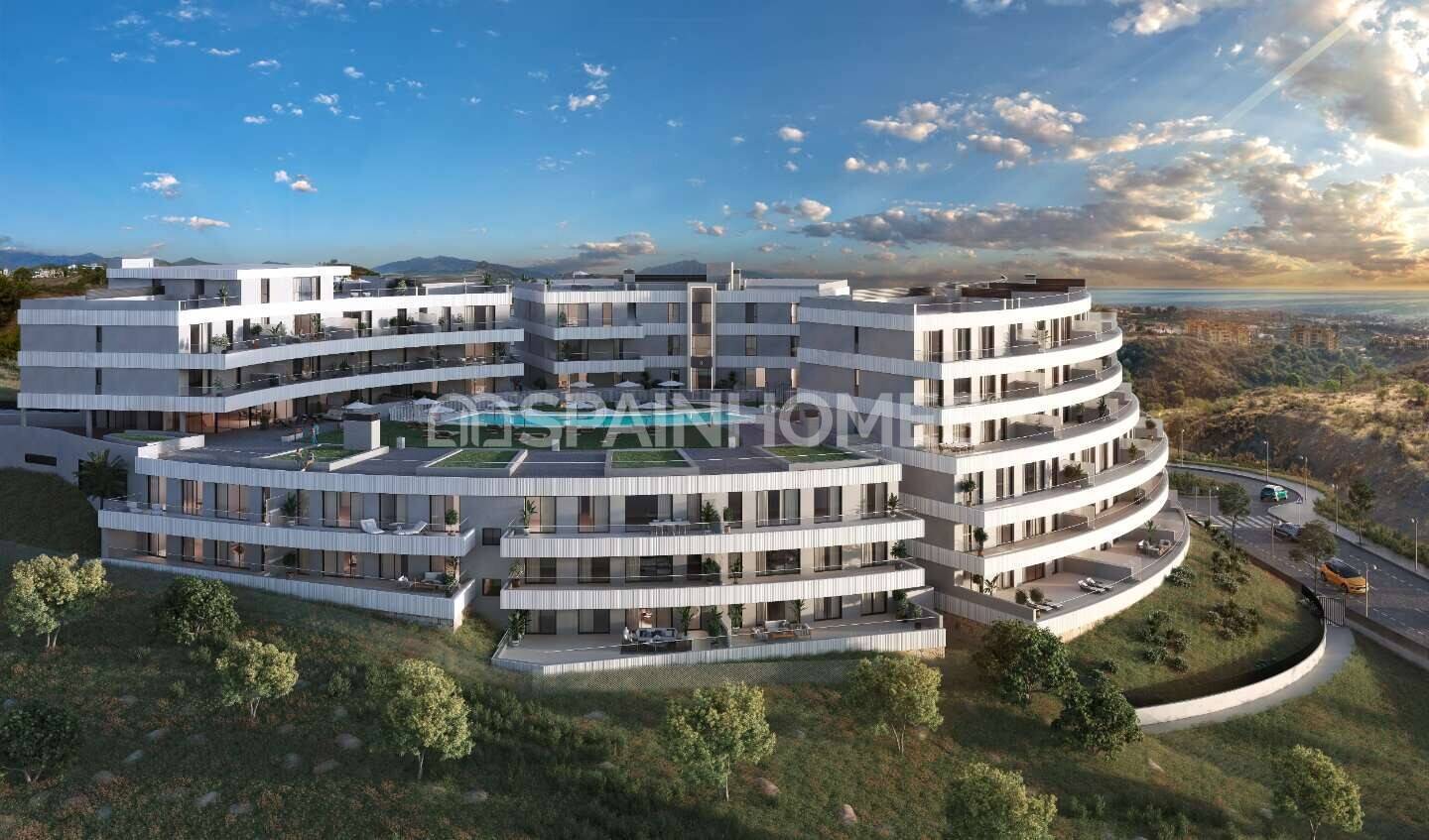 Apartment à Estepona, Malaga, Espagne 2 chambres, 95 m2 No. 55786