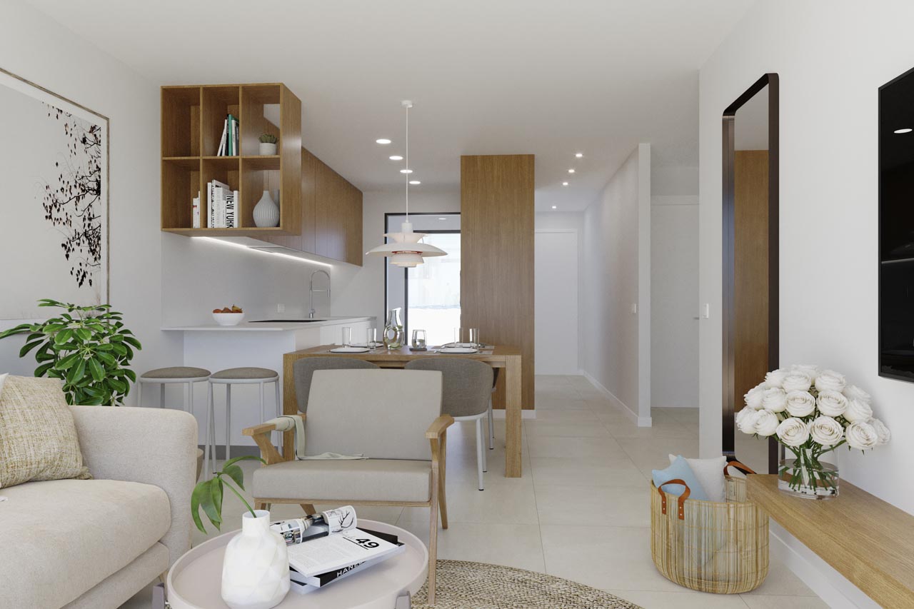 Apartment à Los Balcones, Alicante, Espagne 2 chambres, 76 m2 No. 101589