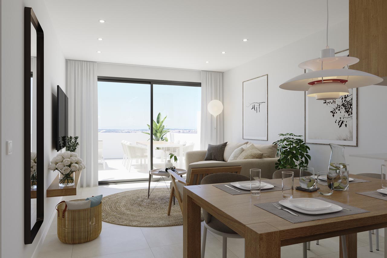 Apartment à Los Balcones, Alicante, Espagne 2 chambres, 76 m2 No. 101589