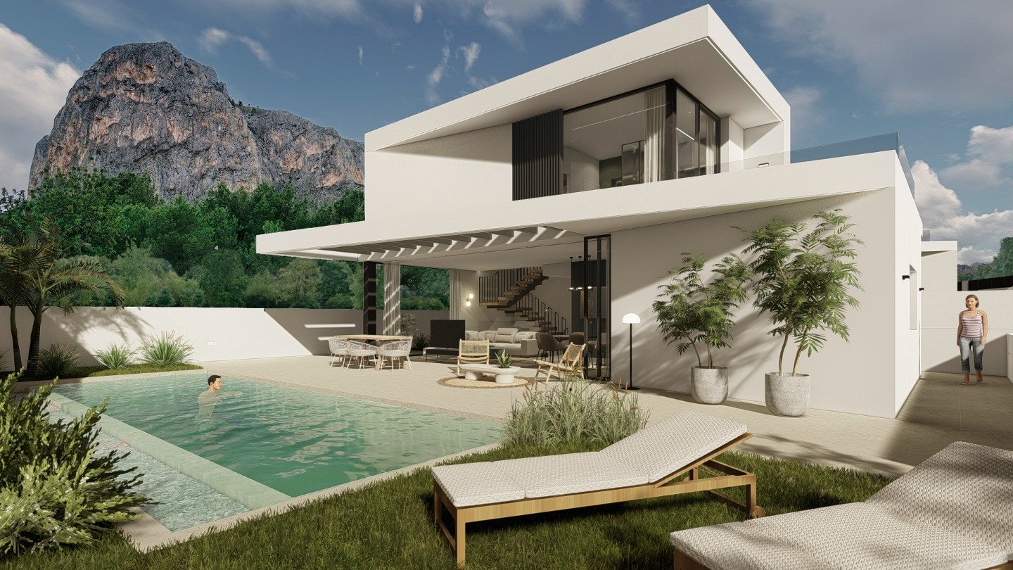 Villa Polop, Alicante, Spānijā 3 istabas, 307 m2 Nr. 96561