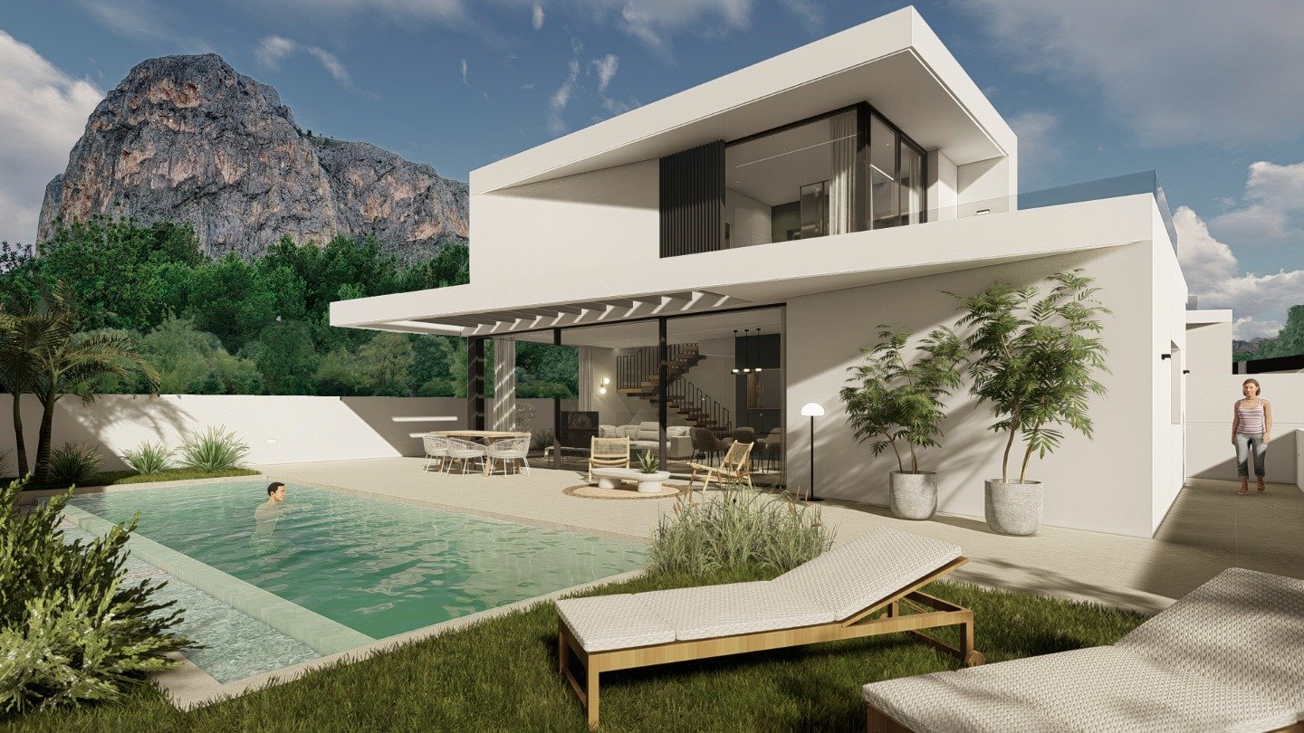 Villa Polop, Alicante, Spānijā 3 istabas, 307 m2 Nr. 96561