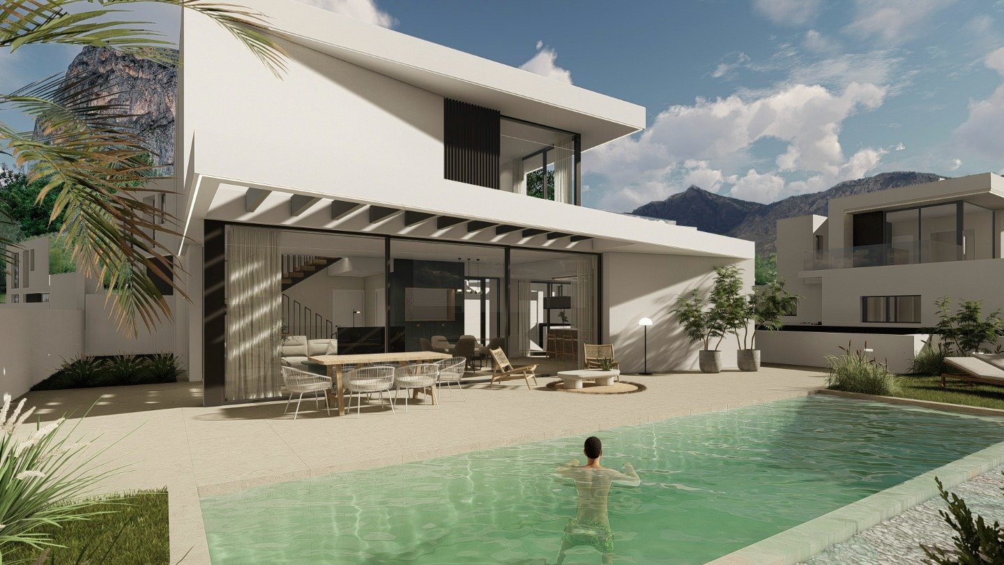 Villa Polop, Alicante, Spānijā 3 istabas, 307 m2 Nr. 96561