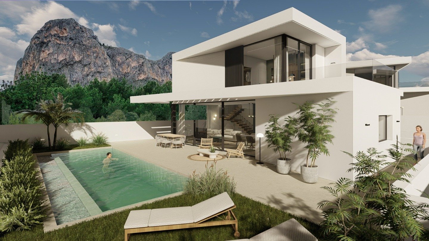 Villa Polop, Alicante, Spānijā 3 istabas, 307 m2 Nr. 96561