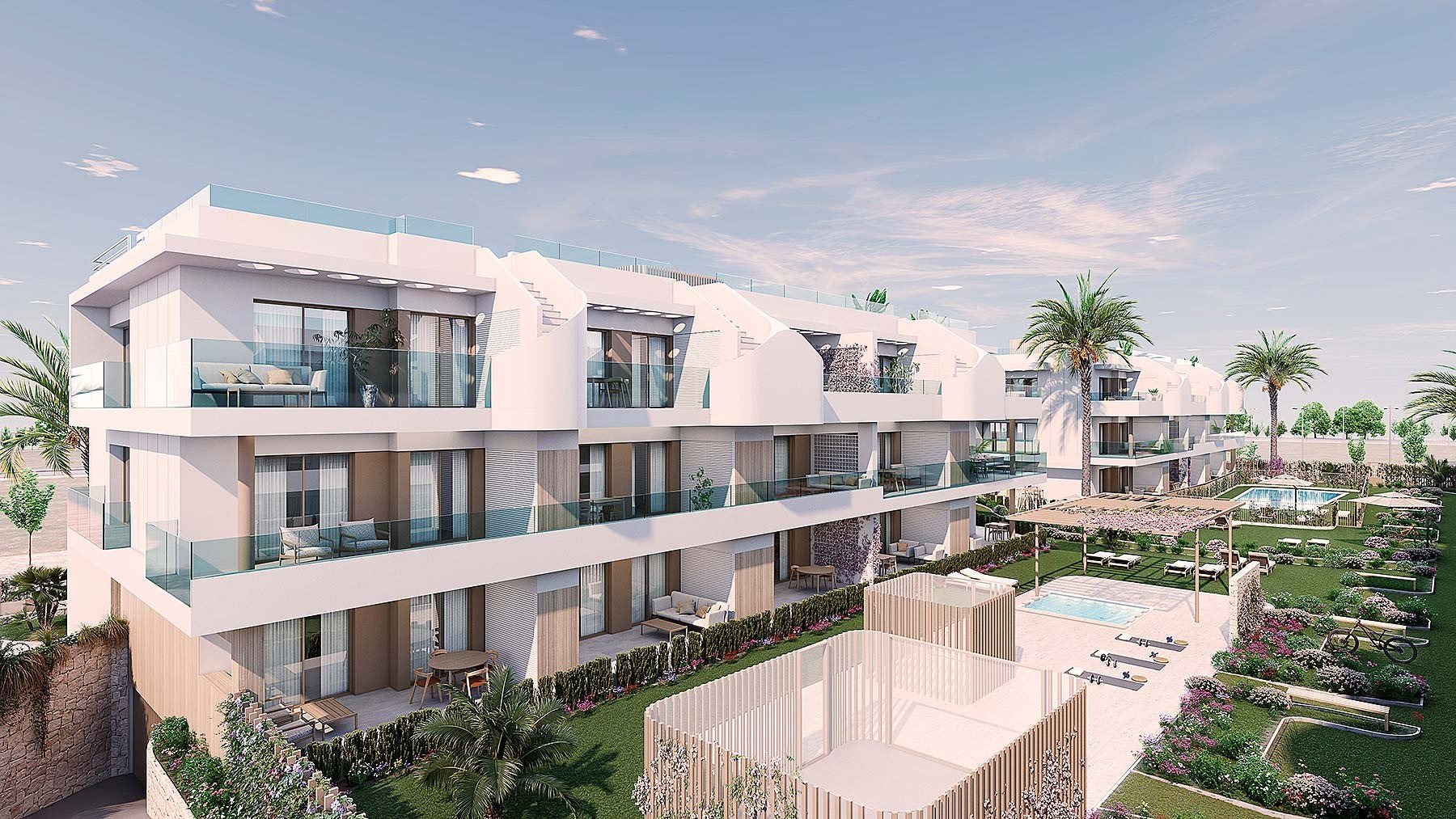 Apartamento en Pilar de la Horadada, Alicante, España 2 dormitorios, 66 m2 No. 91704