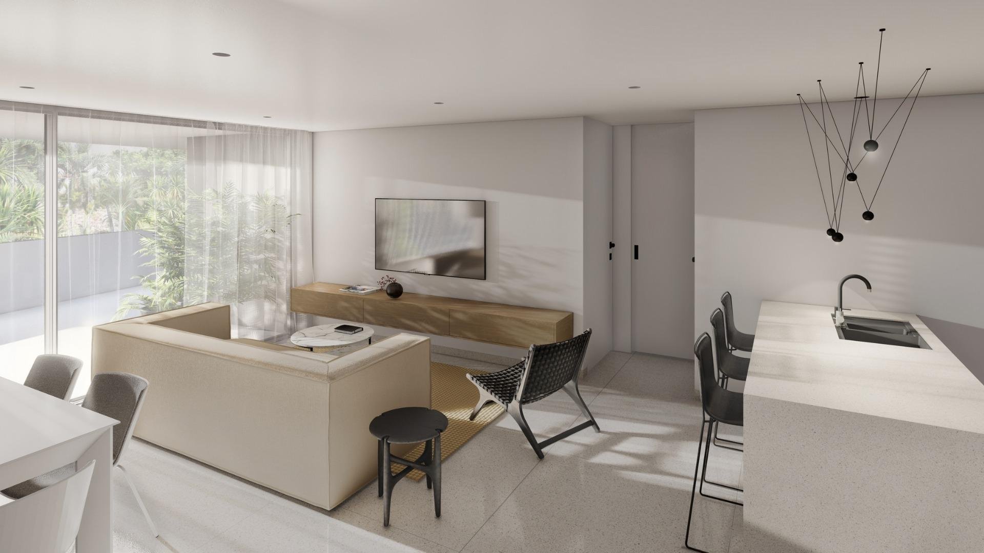 Apartment à Guardamar del Segura, Alicante, Espagne 2 chambres, 80 m2 No. 103397