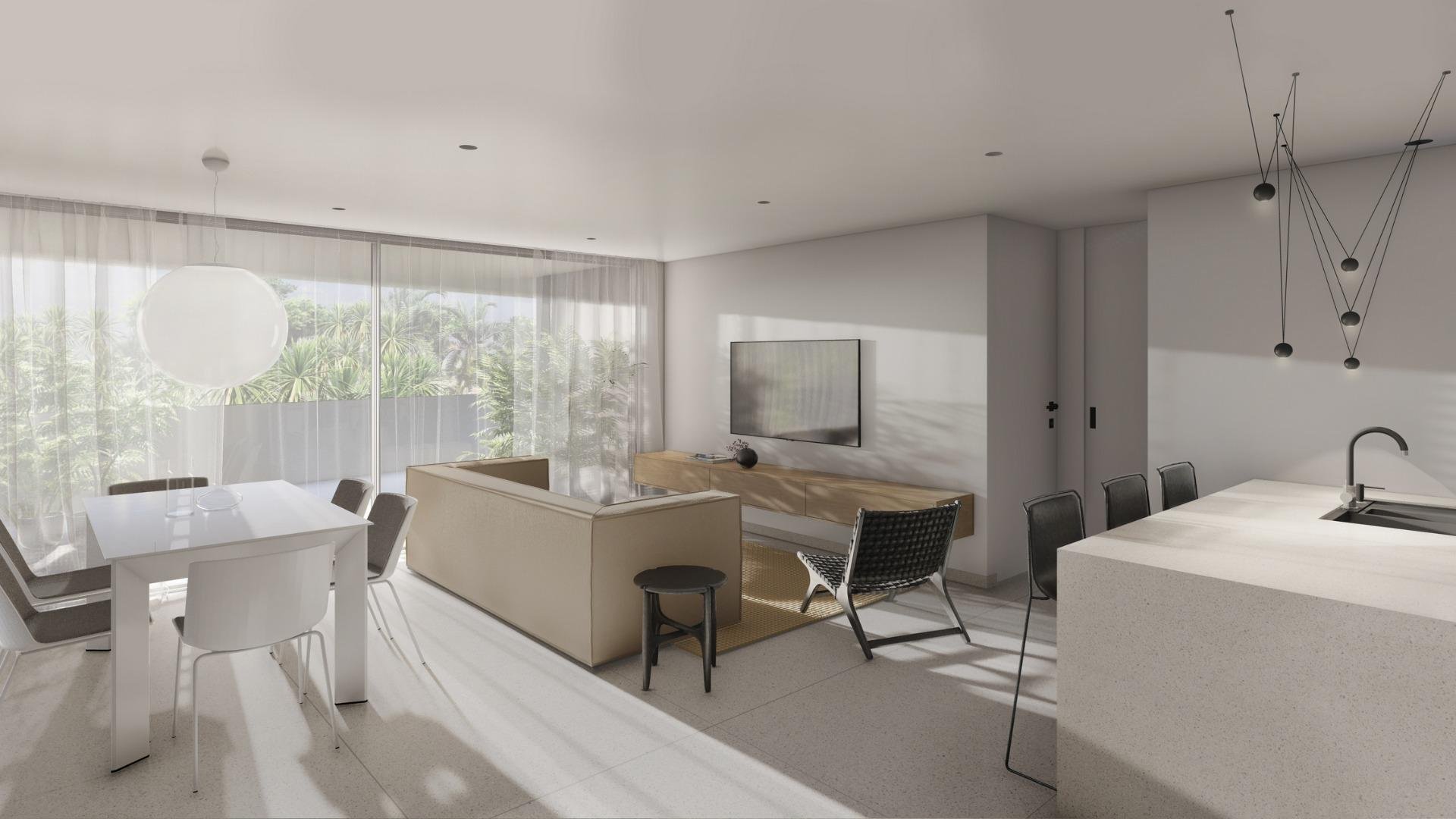 Apartment à Guardamar del Segura, Alicante, Espagne 2 chambres, 80 m2 No. 103397