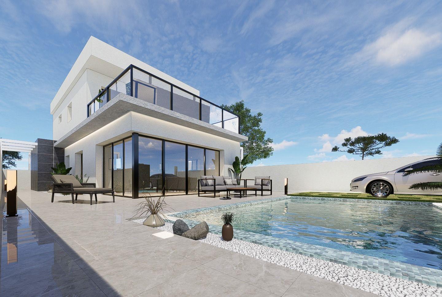 Villa in Pilar de la Horadada, Alicante, Spanien 3 Schlafzimmer, 136 m2 Nr. 103432
