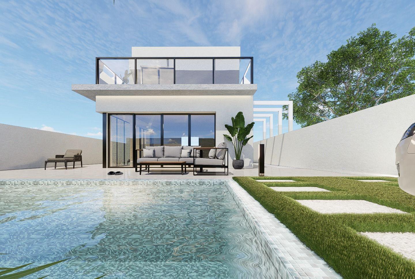 Villa in Pilar de la Horadada, Alicante, Spanien 3 Schlafzimmer, 136 m2 Nr. 103432
