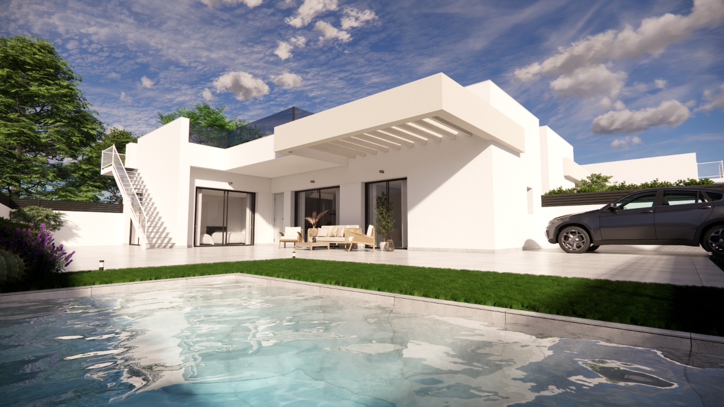 Villa en Los Montesinos, Alicante, España 3 dormitorios, 106 m2 No. 100046