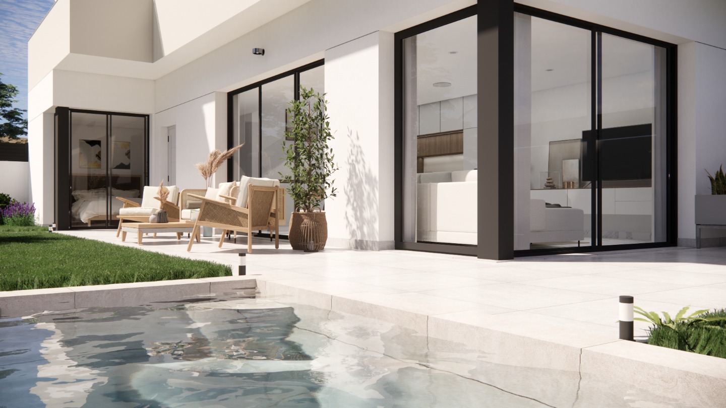 Villa en Los Montesinos, Alicante, España 3 dormitorios, 106 m2 No. 100046