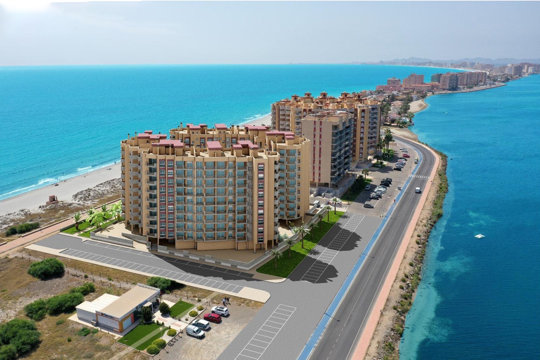 Huoneisto La Manga del Mar Menor, Murcia, Espanja 3 makuuhuonetta, 131 m2 No. 111528