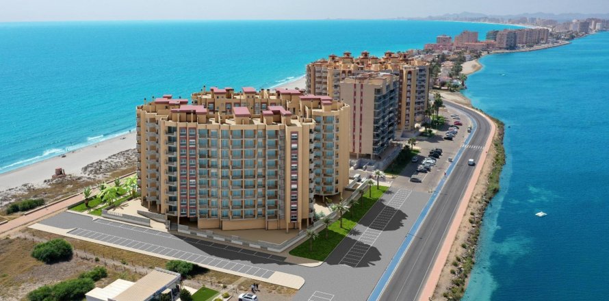 Квартира в Ла-Манга-дель-Мар-Менор, Мурсия, Испания 2 спальни, 92м2 №111527