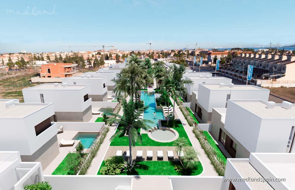 Villa i Los Alcazares, Murcia, Spanien 3 sovrum, 122.76 kvm. Nr. 117513