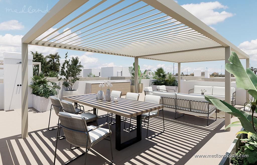 Villa i Los Alcazares, Murcia, Spanien 3 sovrum, 122.76 kvm. Nr. 117513