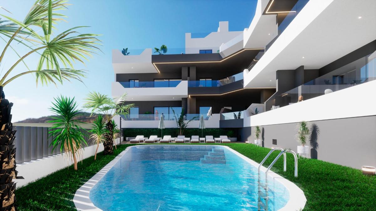 Apartment à Benijofar, Alicante, Espagne 2 chambres, 56 m2 No. 112892