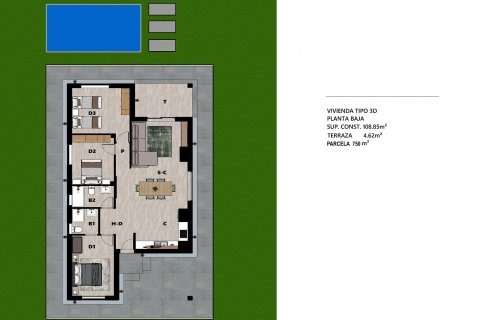 Villa en venta Moratalla, Murcia, España 3 dormitorios, 108 m2 No. 114482 - foto 9