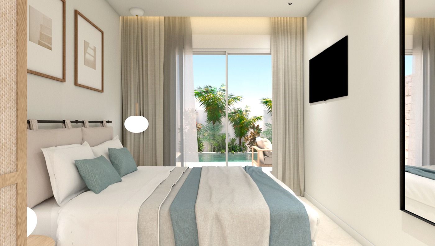 Bungalow w Pilar de la Horadada, Alicante, Hiszpania 3 sypialnie, 84 mkw. nr 114484