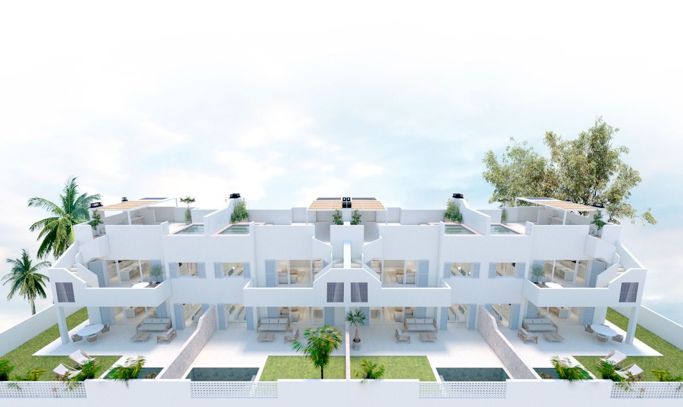 Bungalow w Pilar de la Horadada, Alicante, Hiszpania 3 sypialnie, 84 mkw. nr 114484