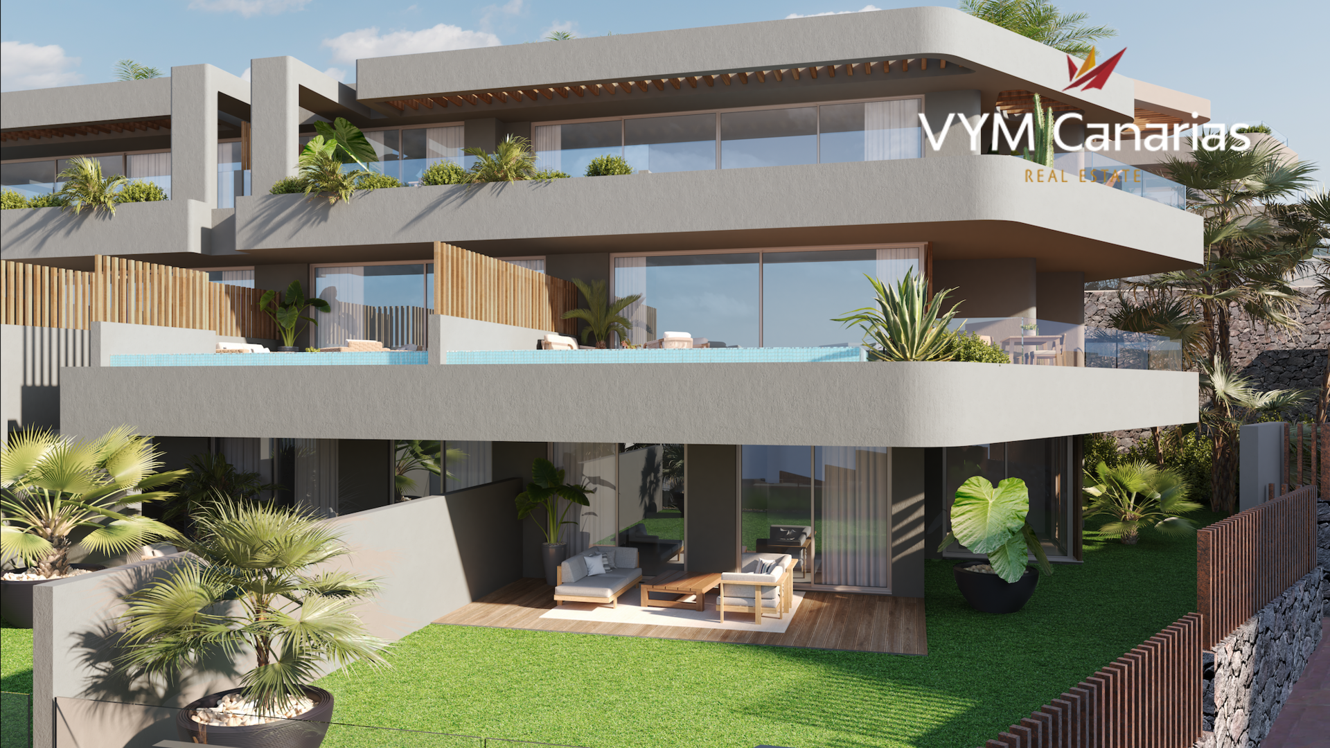 Attico a Adeje, Tenerife, Spagna 3 camere da letto, 176 mq. N° 84399