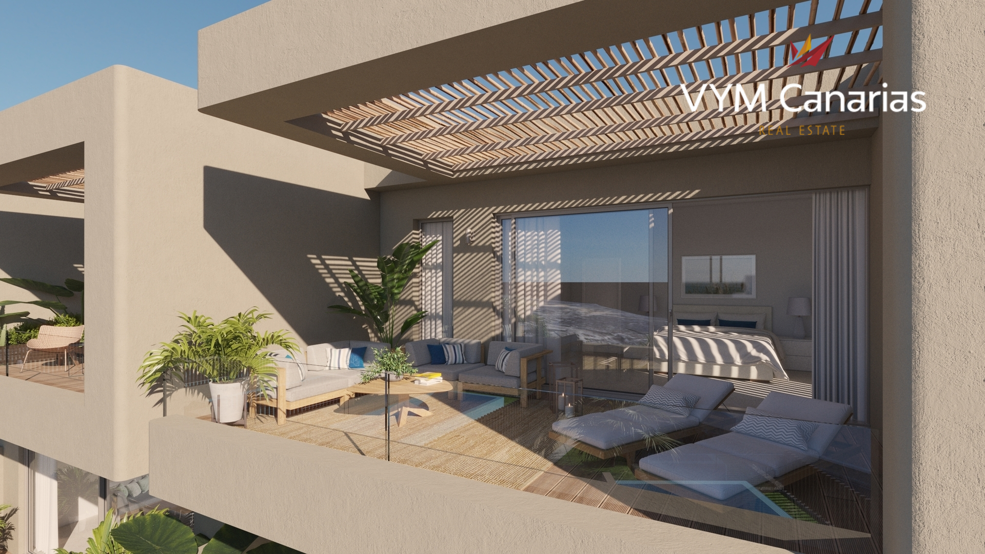 Attico a Adeje, Tenerife, Spagna 3 camere da letto, 176 mq. N° 84399