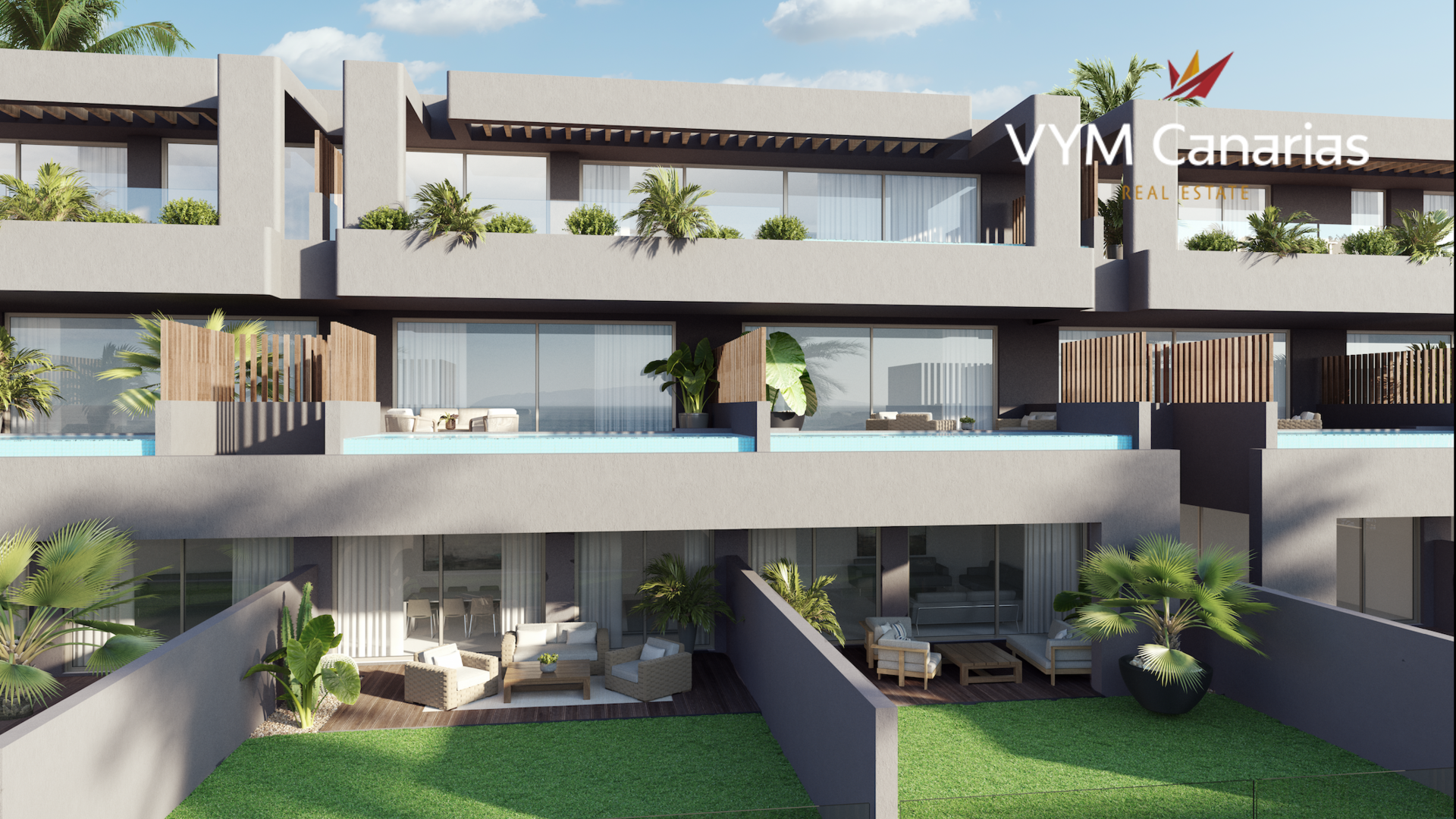 Attico a Adeje, Tenerife, Spagna 3 camere da letto, 176 mq. N° 84399