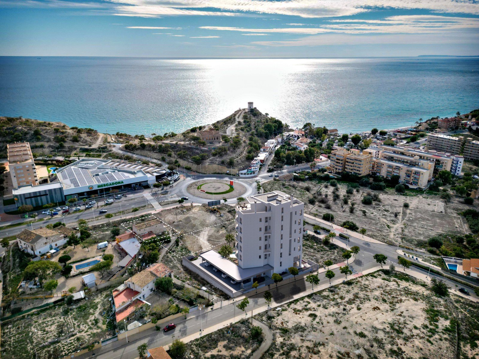 Bliźniak w Villajoyosa, Alicante, Hiszpania 3 sypialnie, 201 mkw. nr 119314