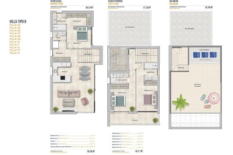 Villa till salu Finestrat, Alicante, Spanien 3 sovrum, 141 kvm. Nr. 112769 - foto 15