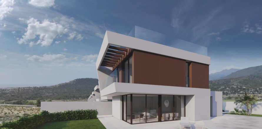 Villa Finestrat, Alicante, Spanien 3 sovrum, 141 kvm. Nr. 112769