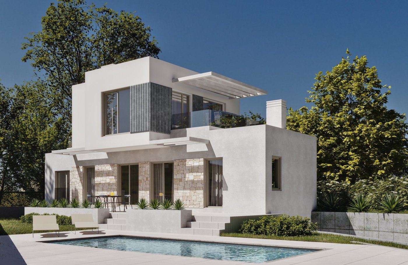 Villa à Finestrat, Alicante, Espagne 3 chambres, 191 m2 No. 112768