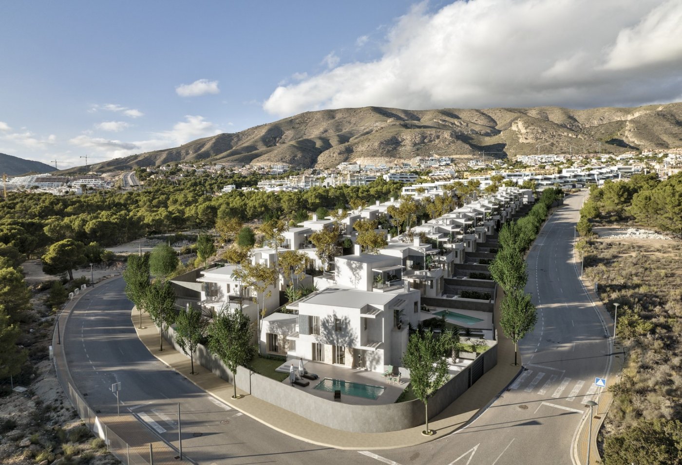 Villa à Finestrat, Alicante, Espagne 3 chambres, 191 m2 No. 112768