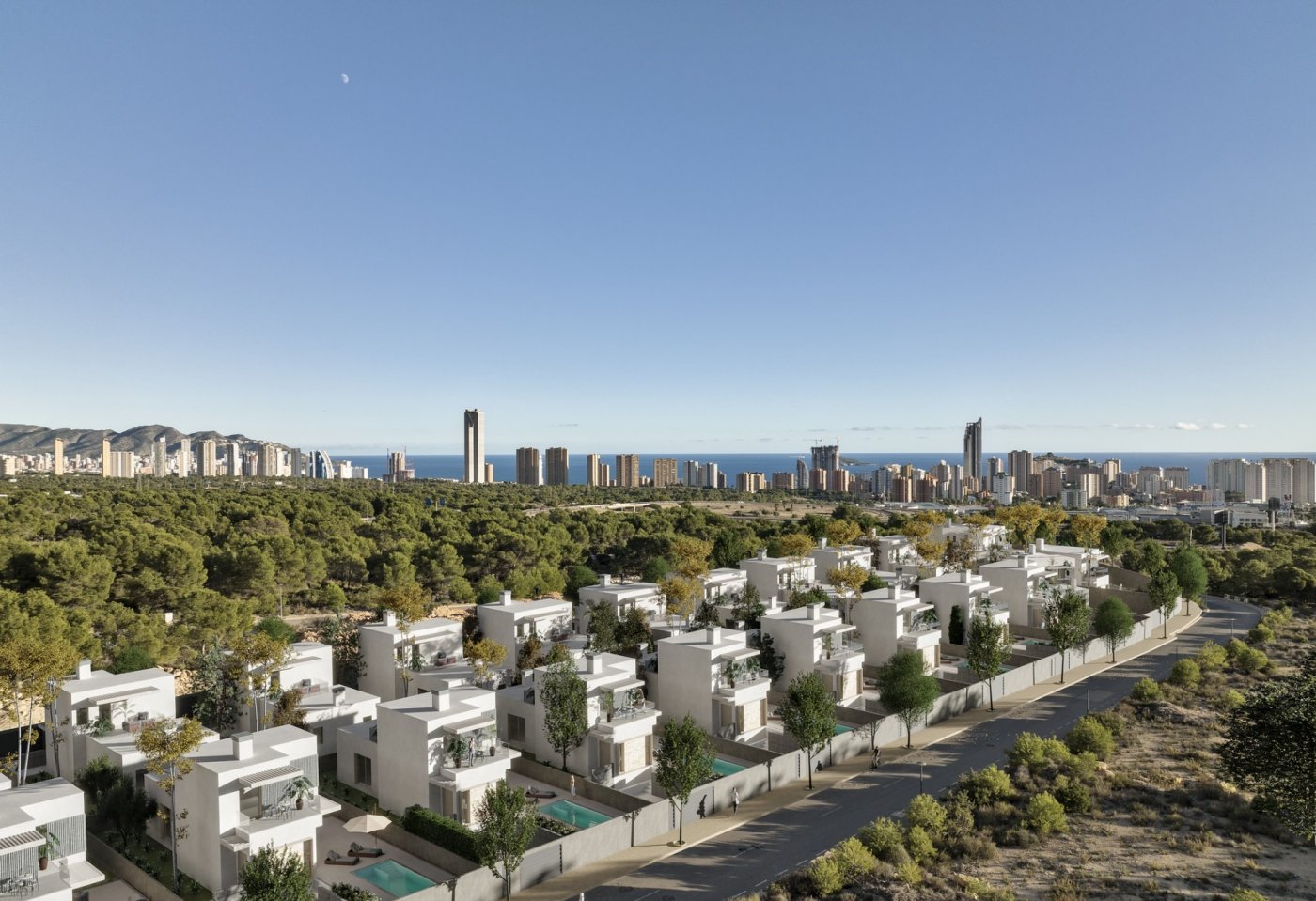Villa à Finestrat, Alicante, Espagne 3 chambres, 191 m2 No. 112768