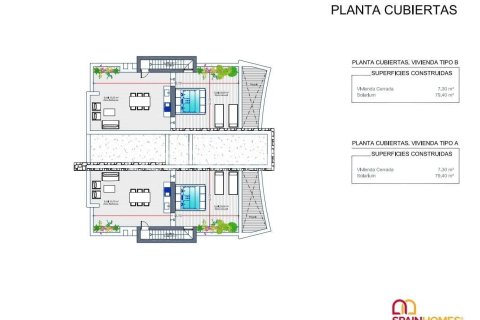 Lägenhet till salu i Cartagena, Murcia, Spanien 2 sovrum, 96 kvm. Nr. 57914 - foto 21