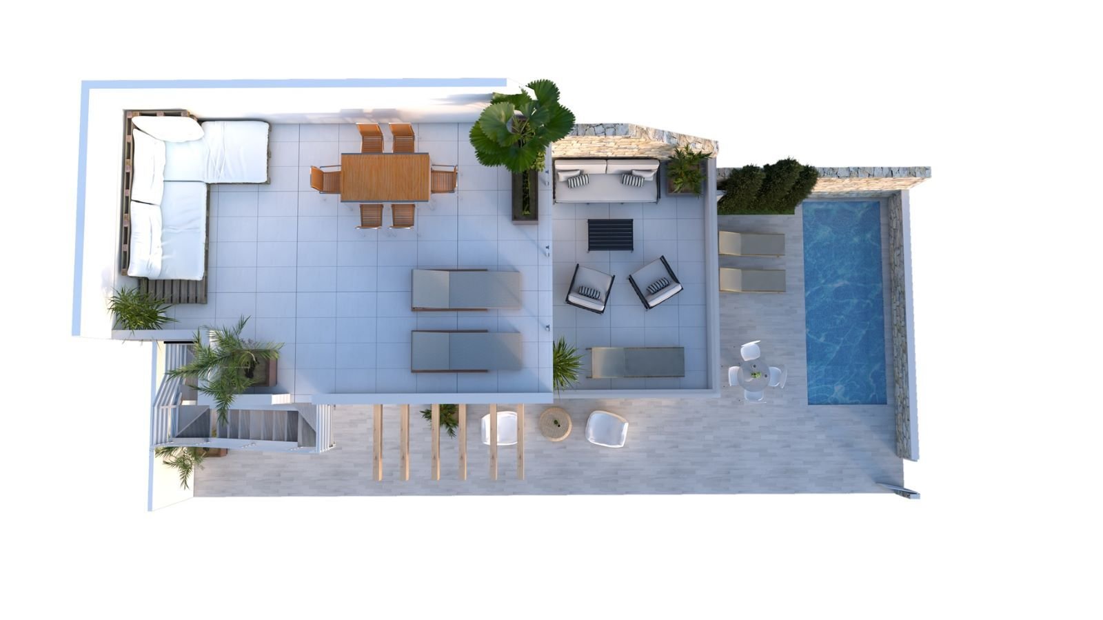 House in Los Alcazares, Murcia, Spain 3 bedrooms, 90 sq.m. No. 23173