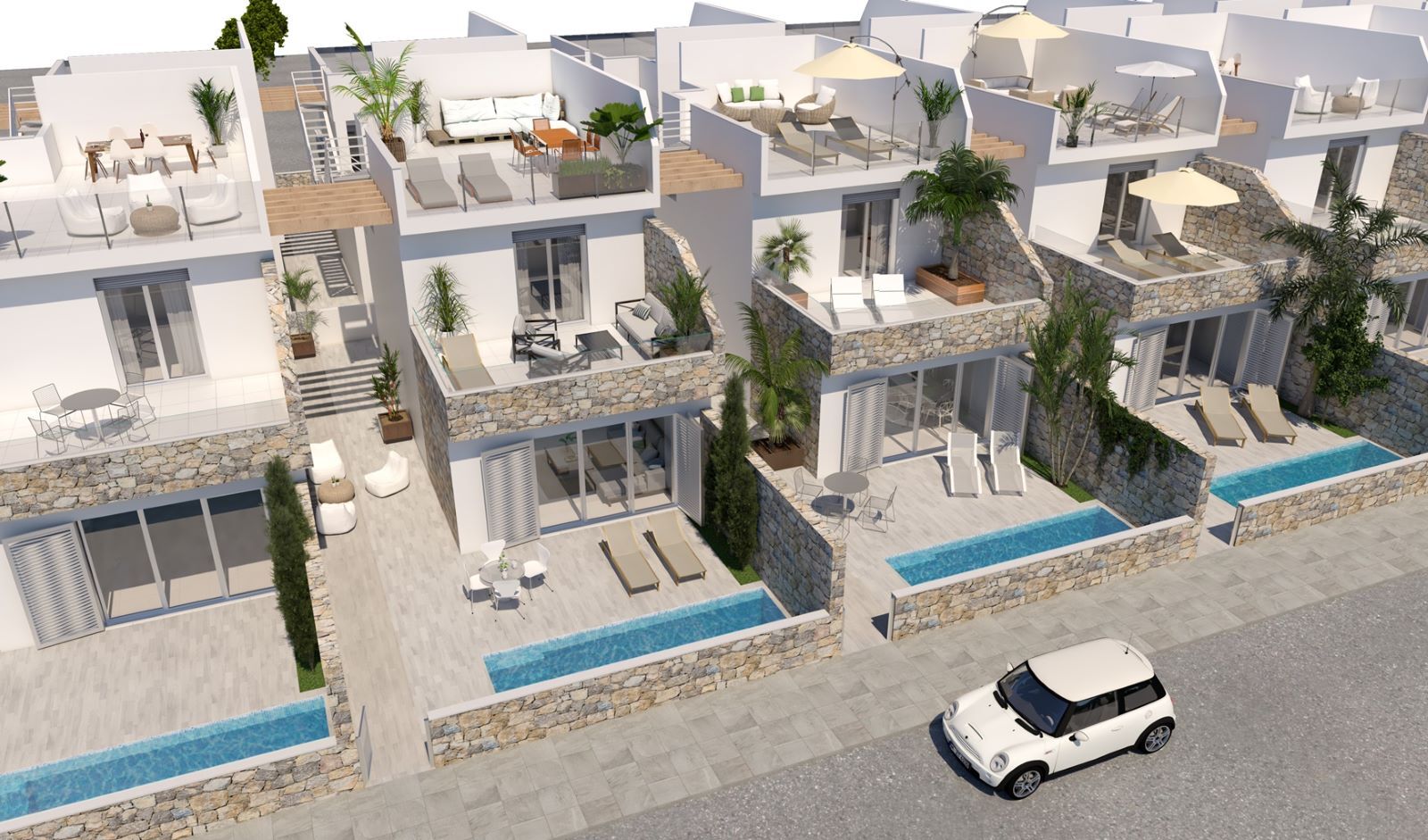 House in Los Alcazares, Murcia, Spain 3 bedrooms, 90 sq.m. No. 23222