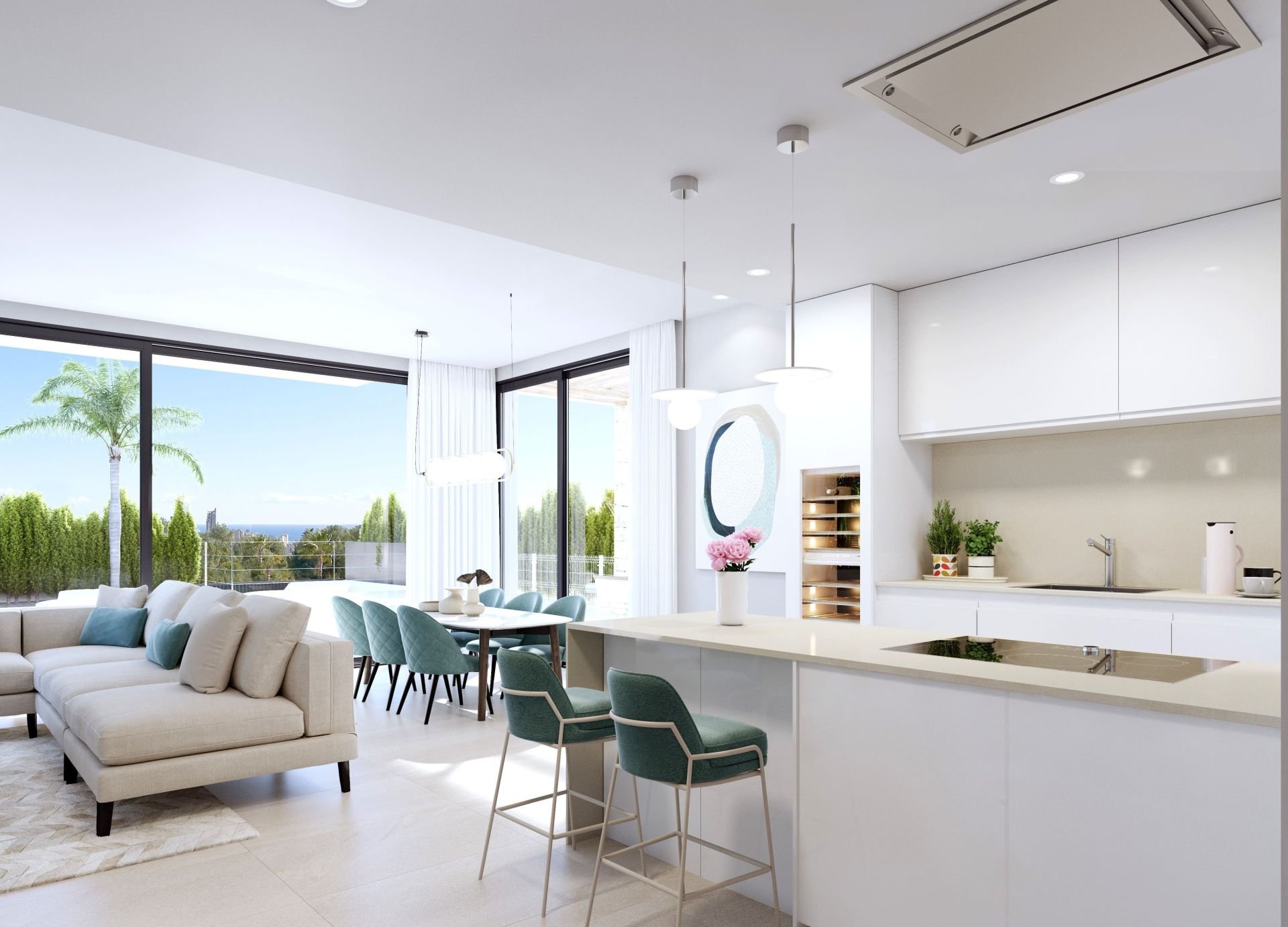 Villa à Finestrat, Alicante, Espagne 3 chambres, 282 m2 No. 95430