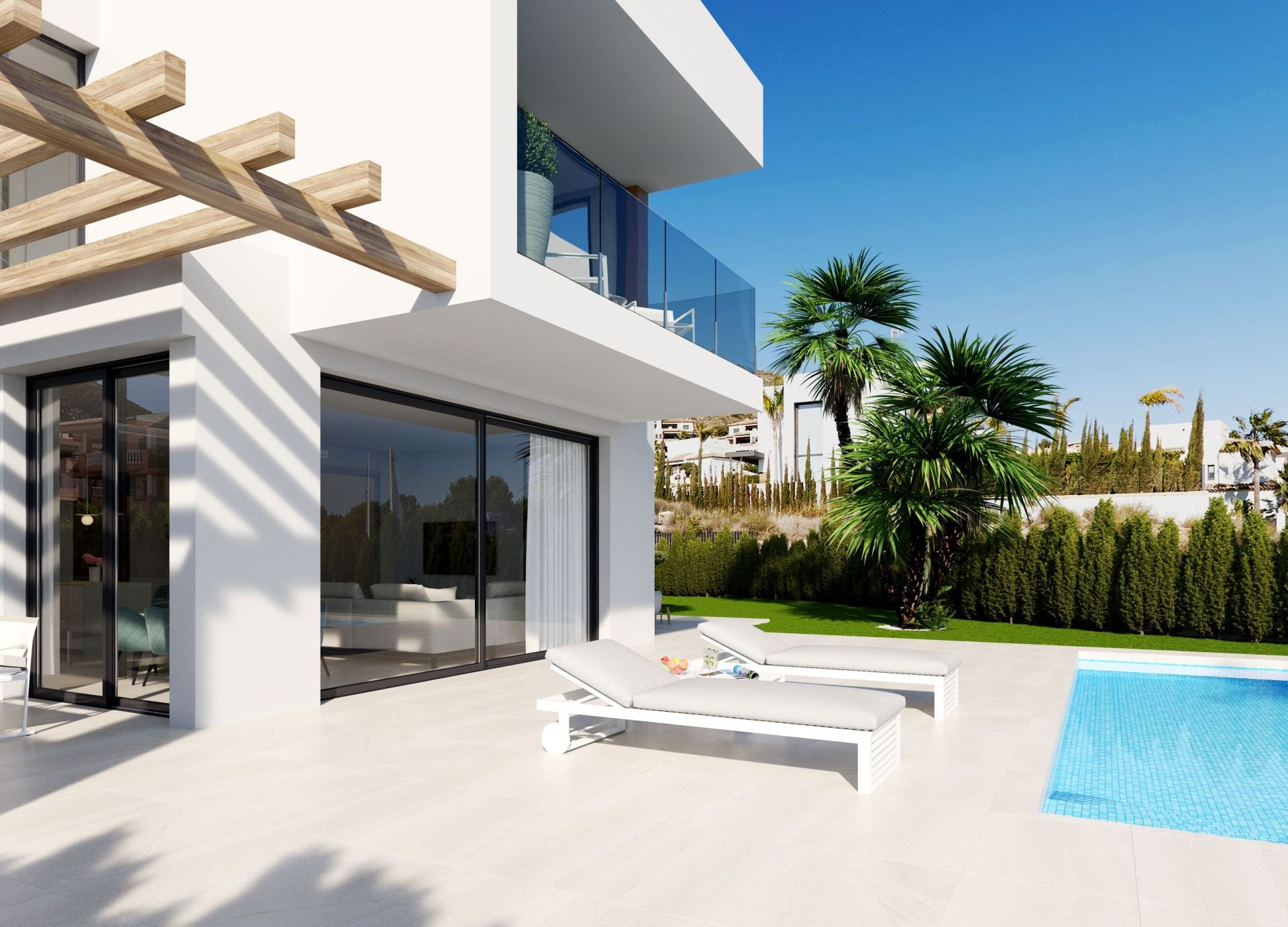 Villa à Finestrat, Alicante, Espagne 3 chambres, 282 m2 No. 95430